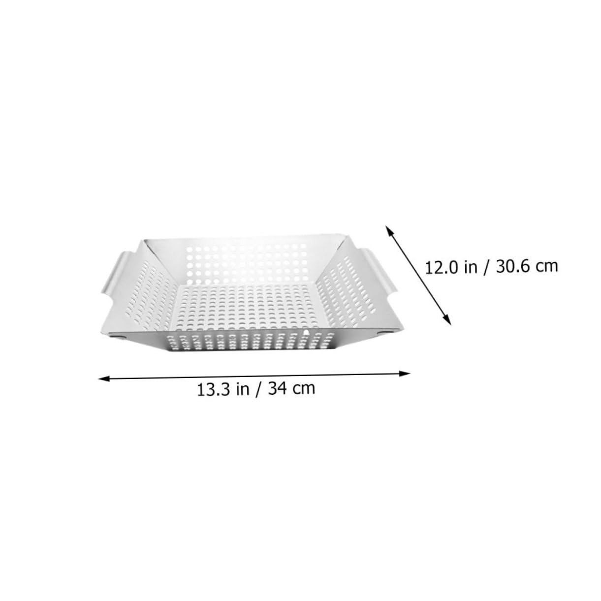 Sosoport 2pezzi Inossidabile Per Barbecue Multifunzionali Per Verdure e Carne Per - e Grigliate All
