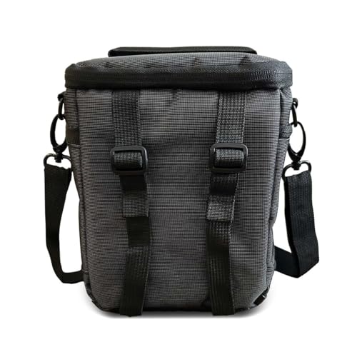 Funda y bolsa de transporte Navitech negra compatible con proyector VISULAPEX Mini miniatura 3