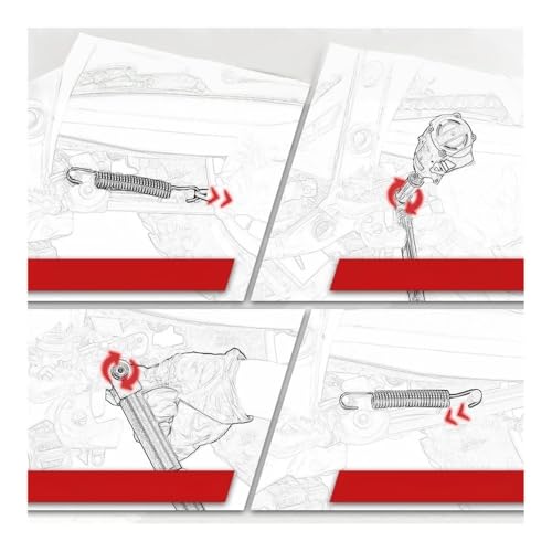 Béquille latérale pour moto KLR650 support de stationnement idéal pour le camping et le trail - 5