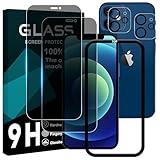 対応 iPhone 12 mini ガラスフイルム 覗き見防止 【2+2枚セット AGC旭硝子 ガイド枠付き 】iPhone12 mini フイルム のぞき見防止 (2枚) + レンズ保護フィルム (2枚) アイフォン12 ミニ 液晶 保護フィルム のぞき見 プライバシーフィルム 【 硬度9H 耐衝撃 飛散防止 気泡ゼロ 高感度 指紋防止 ラウンドエッジ加工 】 TZ-IP12MINI-FK221