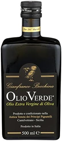 OLIO VERDE Sicily Extra Virgin Olive Oil, 16.9 FZ