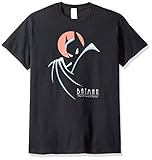 DC Comics Men's Batman the Animated Series Behind the Cape T-Shirt