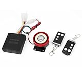 Contenido del paquete: 1 x Conjunto de la motocicleta antirrobo sistema de alarma de seguridad; Voltaje: DC 12V; Peso Neto: 201 g