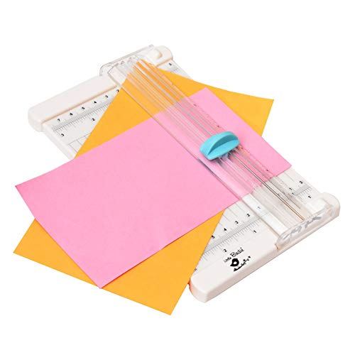 Image of Little Birdie Paper Trimmer and Scoring Board | Compact 3in x 6in Paper Cutter (A5) for Craft, Office, and Home Use | Includes Cutting and Scoring Blades | Anti-Slip Base and Easy Blade Change
