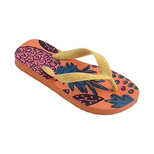 Chinelo Top Fashion, Havaianas, Meninas, Coral Spark, 23/24