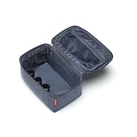 reisenthel beautycase - quadratischer Kulturbeutel, Gepäckorganisator, Kosmetiktasche, Couleur:Herringbone Dark Blue – Ansicht 3