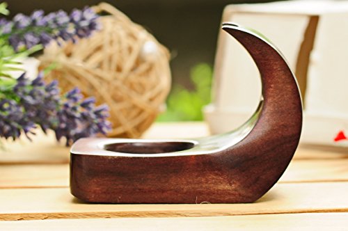 Kafpipeworkshop Tobacco Pipe Stand/Pipe Rack For 1 Smoking Pipe Wooden Pipe Holder For One Pipe Handmade #TOP6