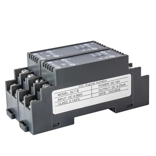 Transmisor de corriente y voltaje AC 0-500V a RS485 alimentado a DC24V 6