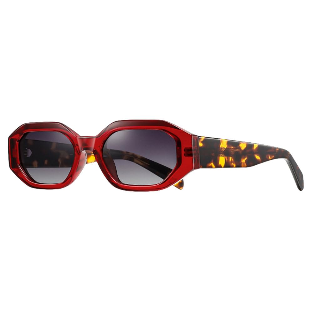 Lunettes de soleil hexagone UV400 pour un style urbain unique