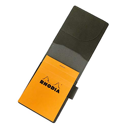 ロディア カバー No.12 サイズ 本革 (日本製)メモ帳一冊付き (グリーン) ロディア カバー No.12 サイズ 本革 (日本製)メモ帳一冊付き (グリーン)