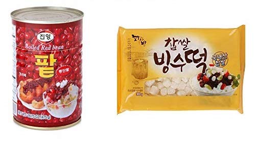 Sweet Rice Cake Topping: & Boiled Red Bean for Shaved