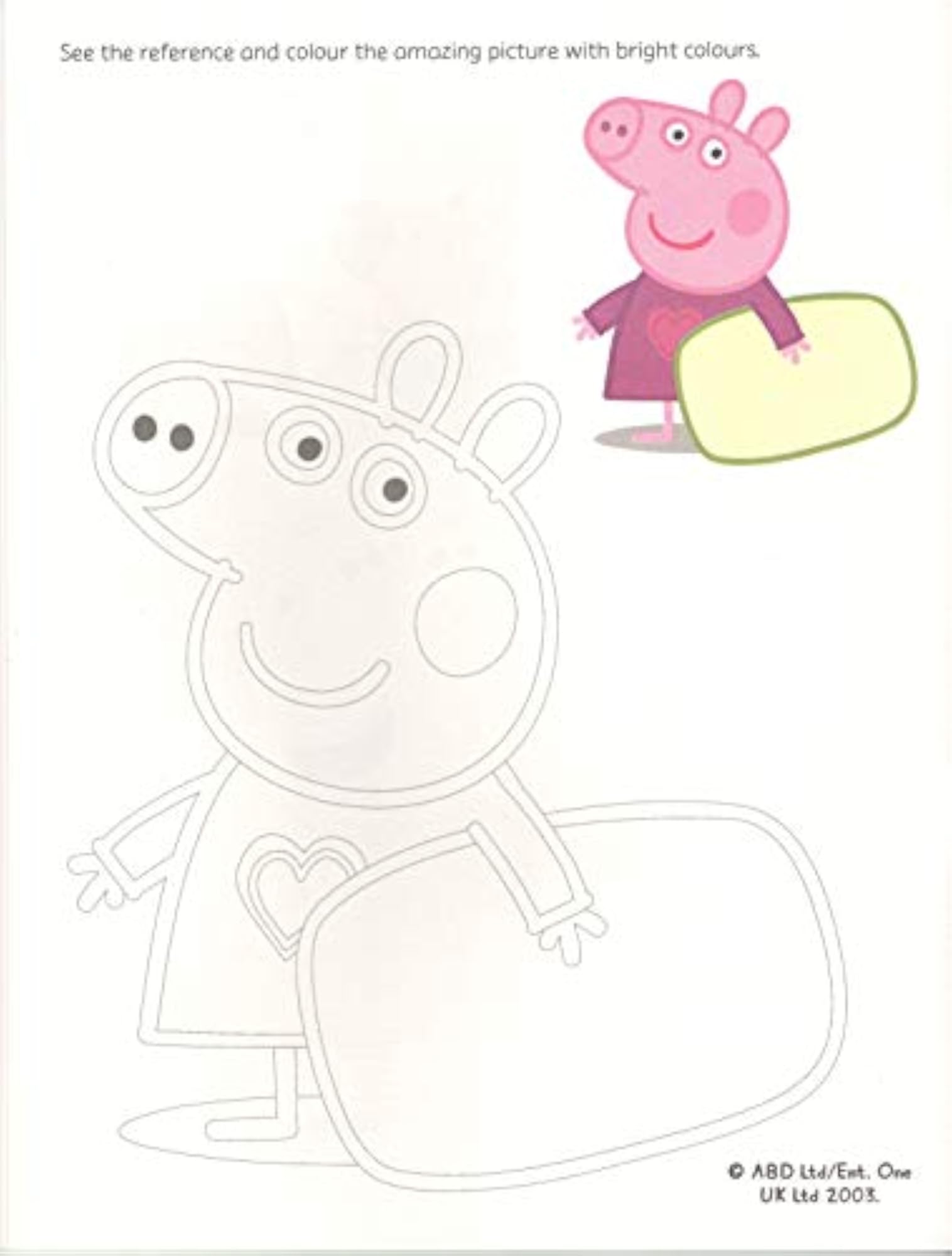 Peppa Pig Copy Colour-4