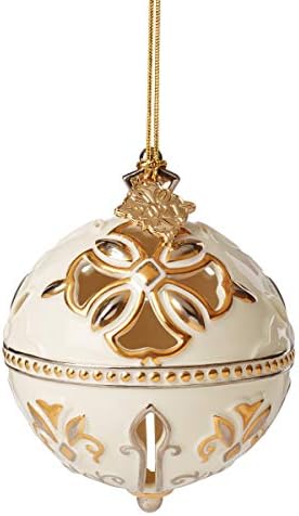 Lenox 2021 Annual Ornament, 0.55 LB, Ivory
