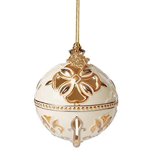 Lenox 2021 Annual Ornament, 0.55 Lb, Ivory #TOP26