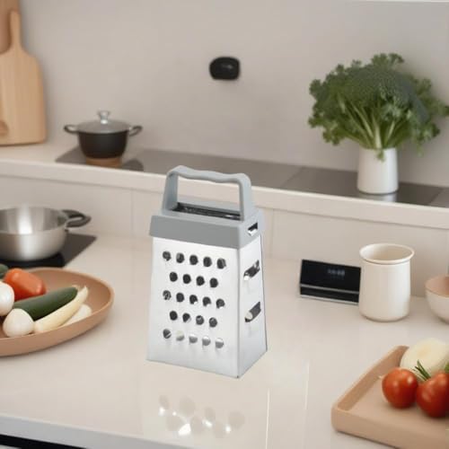 HeCotia 2Pcs Mini Rallador de Queso Acero Inoxidable miniatura 5