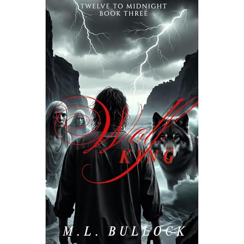Wolf King Audiolibro Por M. L. Bullock arte de portada