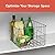 Spectrum Utility Wire Baskets for Organizing - Sturdy Steel Metal Basket Storage Organizer Bin with Handle - Open Wire Storage Baskets for Kitchen Pantry, Cabinets, Closet & Garage Shelves