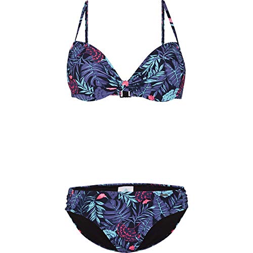 Schiesser Damen Bügel Top Bikini, royal, 38C