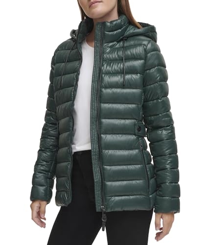 Amazon.com: DKNY Short Packable With Side Tab Malachite XL