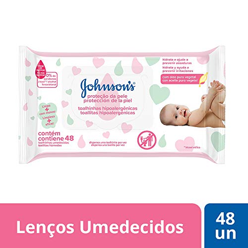 Johnson's Baby Lenços Umedecidos Proteção da Pele,48u