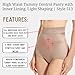 Rago Style 513 | High Waist Tummy Control Panty | Light Shaping with Inner Lining | Full Coverage Brief | Made in USA (Mocha, 8X/46)