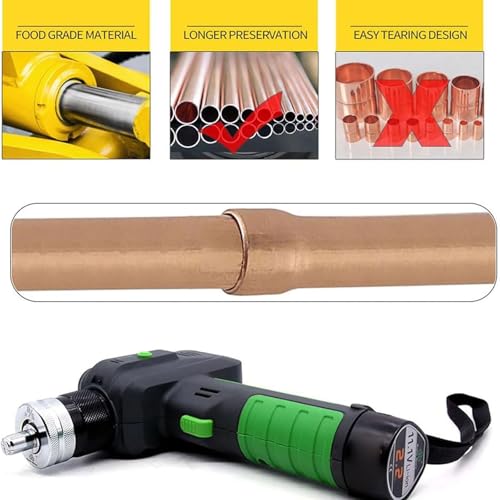 Kit de herramientas expansoras hidráulicas eléctricas con cabezales reemplazables, batería y cortadores de tuberías para aire acondicionado, tuberías de cobre