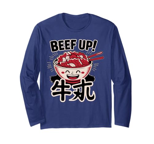 Tokyo Japan Beef Poke Bowl Fast Food Treat Friends Classic Long Sleeve T-Shirt