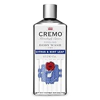 Cremo - Cooling Body Wash For Men | Rejuvenating Citrus & Mint Leaf Shower Gel | 473ml