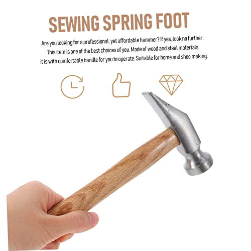 COHEALI Martelo De Reparo De Sapato De Couro Mini Ferramenta Ferramentas Manuais Hotfix Ferramenta M