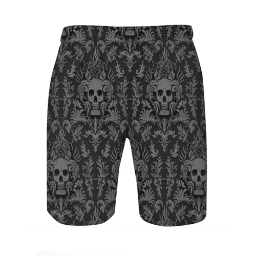 Palm Palmetto Men's Summer Beach Shorts, Athletic Trunks2