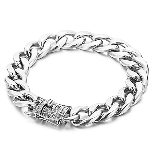 Bracelet garçon en chaîne acier inoxydable, le bijou discret pour le style quotidien