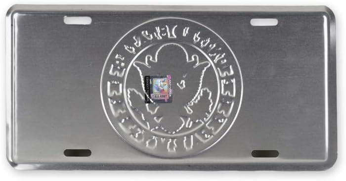 License Plate with United States Army Logo | Standard Size 6" x 12", License Plate of Cars, SUVs, Trucks and minivans Aluminum 4 Holes|Universal fits Officially Licensed