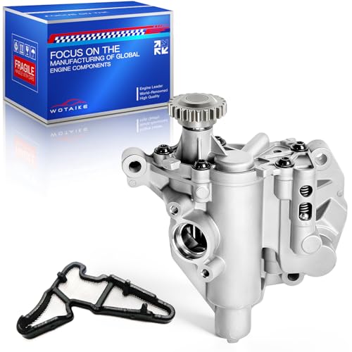 WOTAIKE 06H115105BC Third-EA888 Engine Oil Pump 06H115105BL Compatible with Audi A1 A3 A4 A5 A6 Q5 TT 1.8T 2.0T VW Jetta Passat CPRA CPPA Golf 2012-2022 06H115105DR 06H115105BD 06H115105GB
