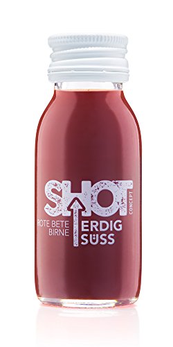 Shot Concept Rote Bete Shot 6x60ml, Glasflasche, 100% Vegan, BEKANNT AUS DEM TV Cover
