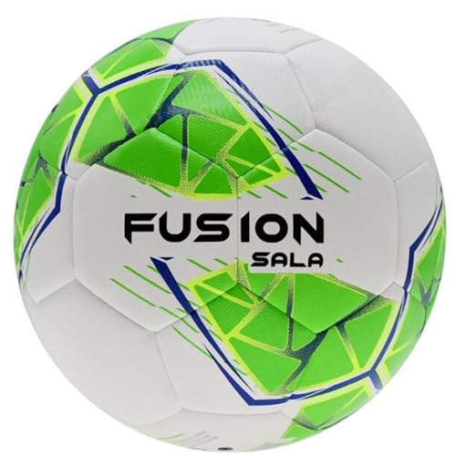 Precision Fusion Sala Futsal Ball Official Fifa Football, Indoor Training, Hybrid PU, Low Rebound, Enhanced Control, White, Size 3 - Image 2