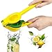 Lixiluxia Exprimidor Limon Manual, Exprimidor de Limones, Lemon Squeezer Anticáustico, Esprimidores de Naranjas Aleación de Aluminio, Escurridor de Limon para Cocina, Bar, Restaurante, Fácil de Limpia