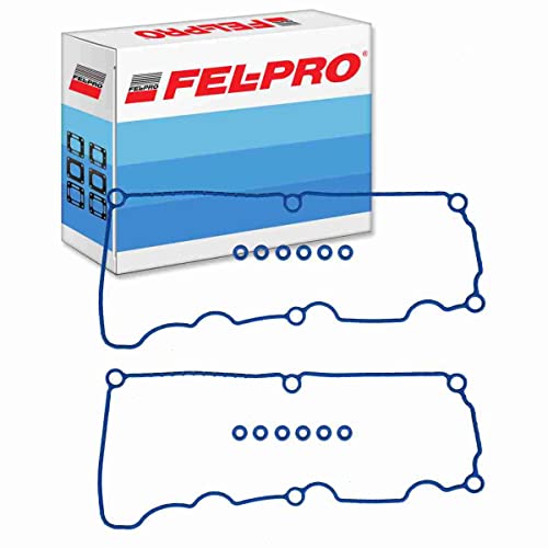 Image of Valve Cover Gasket Set Compatible with Ford Ranger 4.0L V6 2001-2011 | Stops a top-end oil leak, burning smell and oil-fouled plugs; complete valve-cover gasket set. Direct-fit OE replacement.