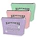 Sazuwu 3PCS Mahjong Gifts Makeup Bag Mahjong Lover Gift Mahjong Player Gift for Friend Mahjong Lucky Cosmetic Bag Mahjong Themed Items for Mom Grandma Sister Birthday Christmas Gifts Travel Pouch