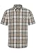 Produktbild camel active Herren Kurzarm Hemd im Karomuster Grau Menswear-XXL