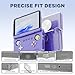 for Retroid Pocket Flip 2 Retro Game Console Protective Case,Clear TPU Cover Compatible with Retroid Pocket Flip 2,Shockproof Drop-Proof Game Console Case Cover (Clear)