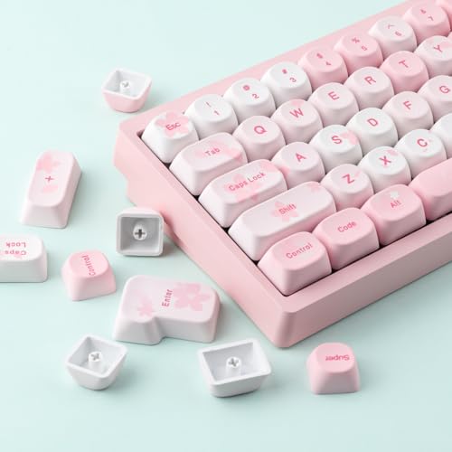Keycaps MX Sakura Tsungup : set de touches PBT contre l'usure du clavier