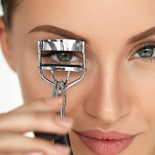 LLTGMV Curler Refills Eyelash Curler Refill Pads Silicone Rubber Curler Replacement Refills Pads for Universal Eyelash Curler with a Clear Storage Box (Black-30pcs)