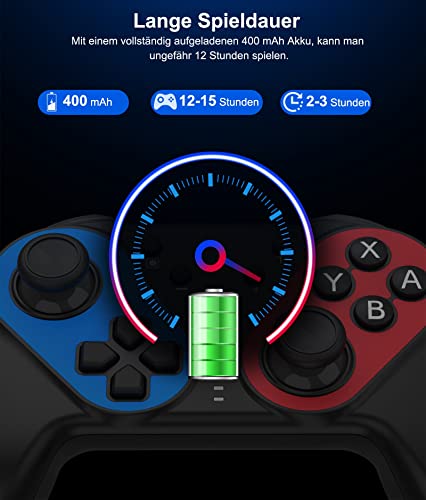 Nintendo Switch Controller Hellcool Wireless Controller