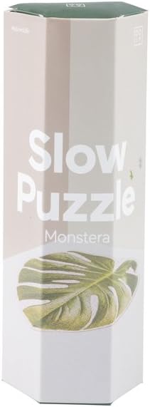 DOIY Monstera Slow Puzzle, China, Multi-Colour, 8 x 7 x 21.5 cm