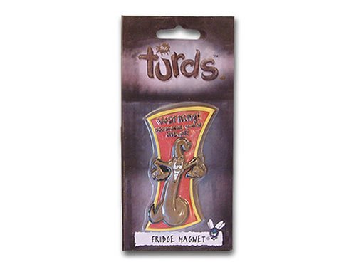 Pacemaker UK The Turds - Fridge Magnet (WARNING! Hazardous Waste Inside!)