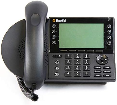 SHORETEL IP480 IP Telephone – PoE – (Power Supply Not Included) (Renewed)