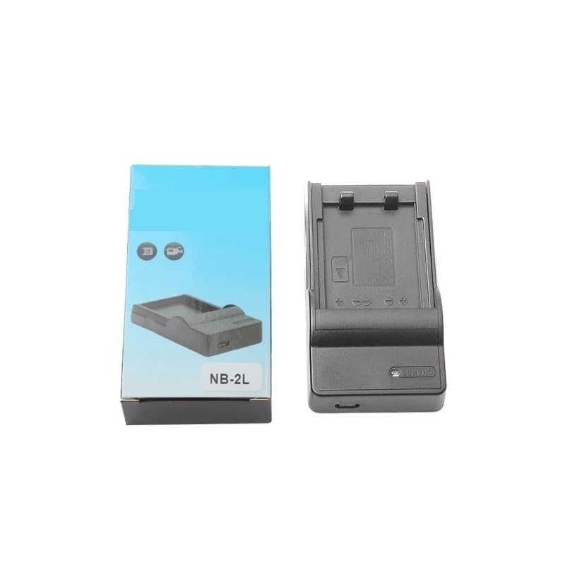 Chargeur USB De Batterie NB-2L NB2L, Compatible for Canon, Digital EOS 350D 400D Rebel XT XTi NB-2LH NB2LH PowerShot G7 S60 VIXIA HV20 ZR850 ZR960