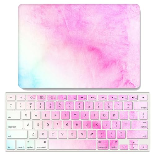 Carcasa MacBook Air 15 M2 A2941 JZ Rainbow Aurora con Protector Teclado