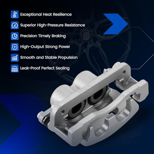 Image of Front Brake Caliper Assembly for Chevrolet Silverado Suburban