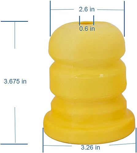 Miniatura 3 de Parachoques de brazo de control + parachoques de eje trasero de control para avalancha suburbana Yukon 15153958 905-208 15039397 Durable